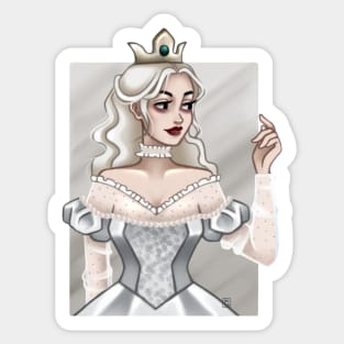 White Queen Sticker